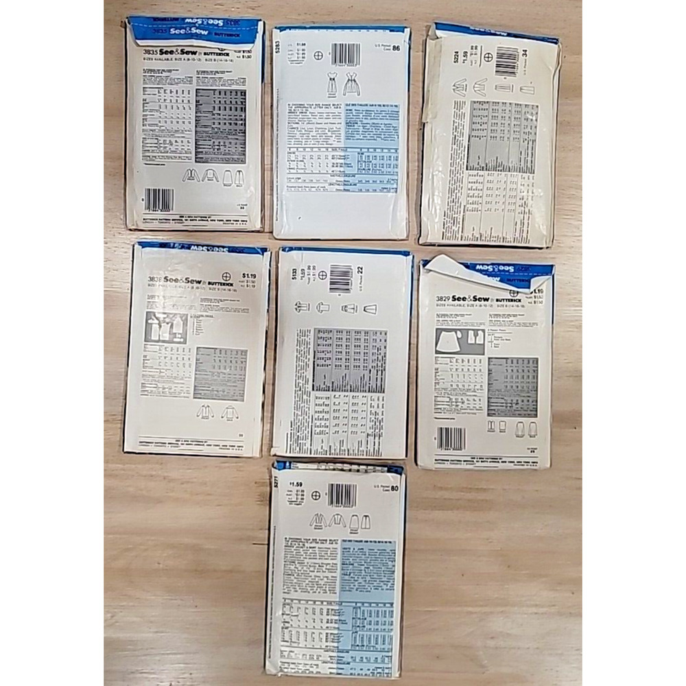 Lot of 31 Sewing Patterns Kwik Sew,Simplicity,McCalls, Butterick,See&Sew, +More - Picture 13 of 13